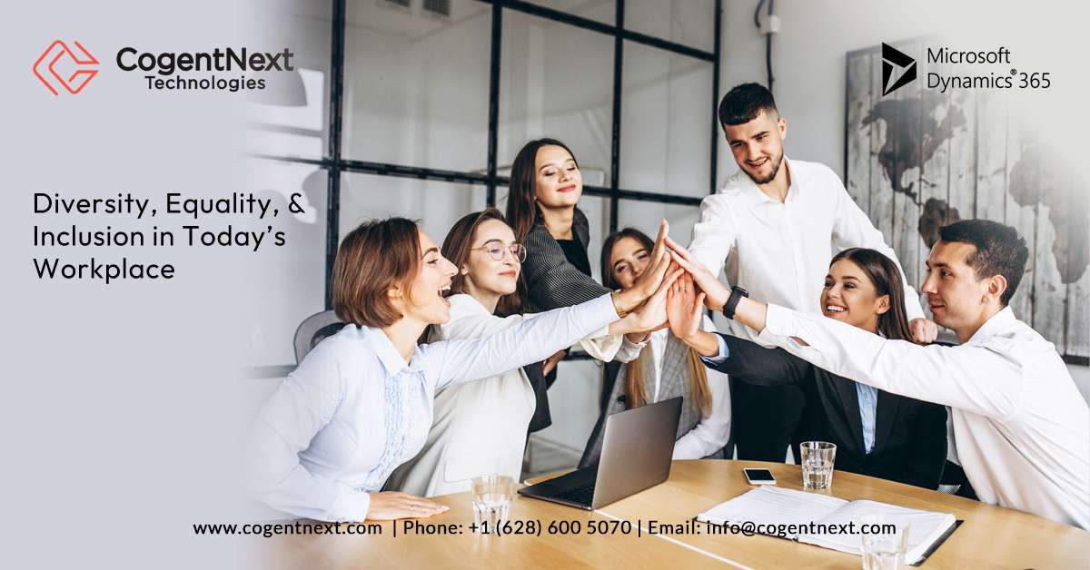 Diversity Equality and Inclusion in Workplace