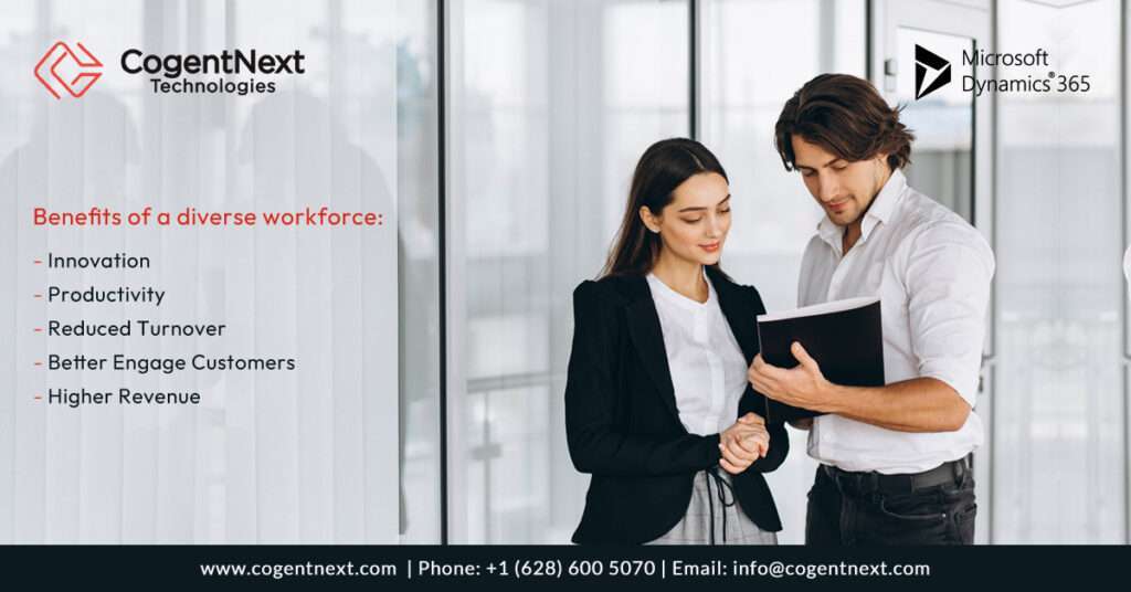 Benefit of a diverse workforce.