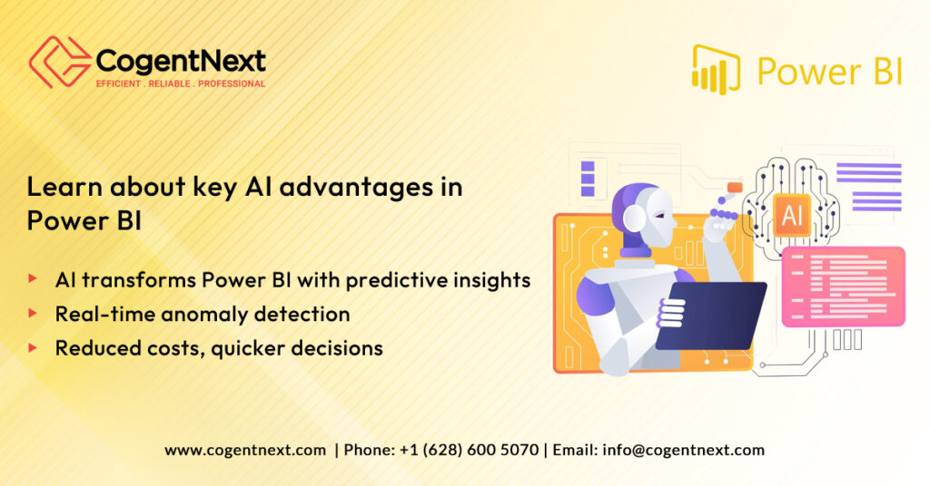 Learn about key AI advantages in Power B