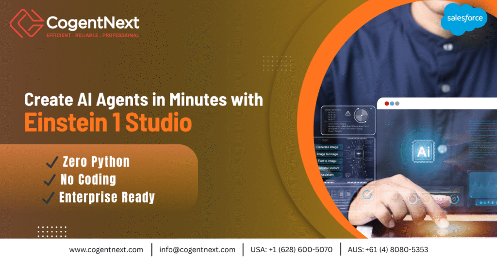 Einstein 1 Studio for Non-Coders: Building AI Agents with Zero Python
